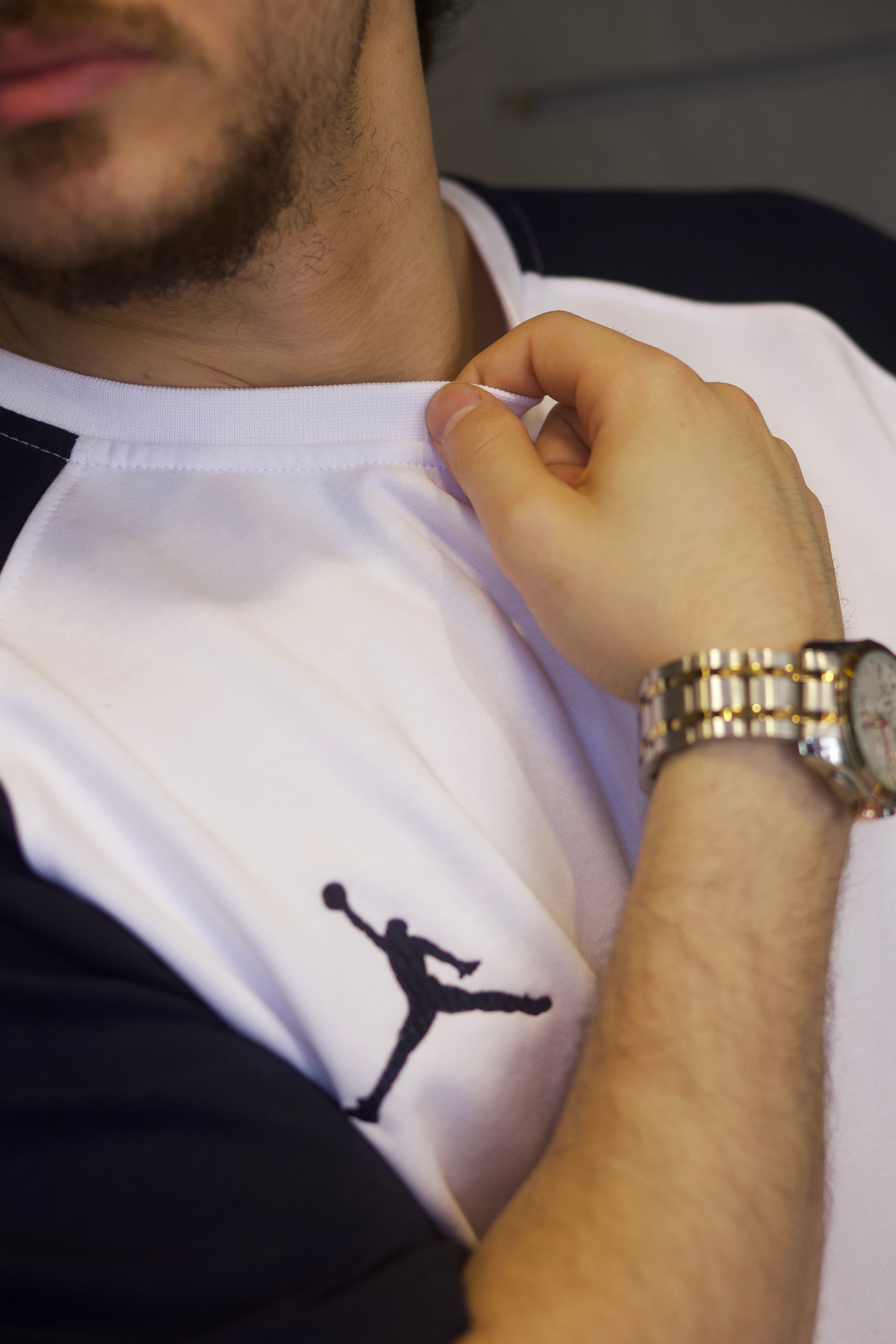PSG x Jordan Cotton Oversized Tee - White