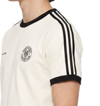 Country Club  Ringer Tee Slim Fit  - Off White
