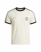 Country Club  Ringer Tee Slim Fit  - Off White
