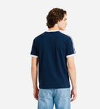 Country Club Ringer Tee Slim Fit  - Navy